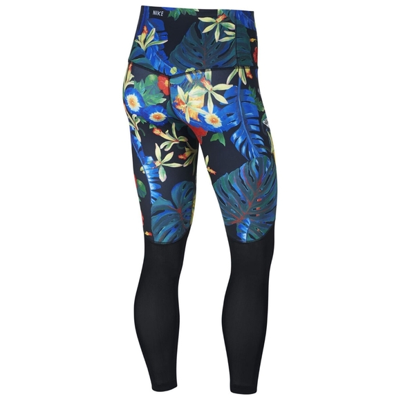 Nike tropical legging with mesh L - Picture 2 of 8